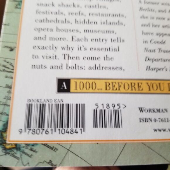 1000 Place to See Before You Die paperback book First Edition - Picture 5 of 7